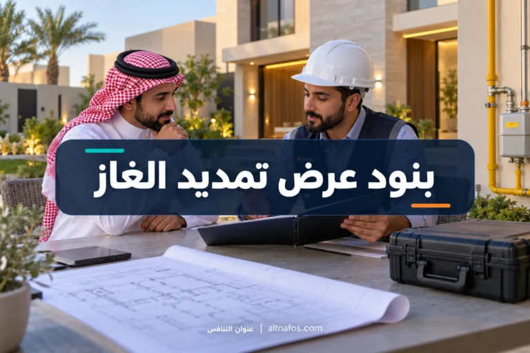صورة توضيحية لموضوع ما البنود التي تراجعها قبل الاتفاق على تمديد الغاز