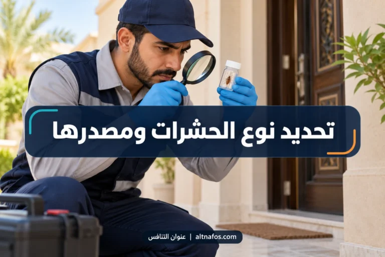 صورة توضيحية لموضوع كيف تحدد نوع الحشرات ومصدر انتشارها في المنزل